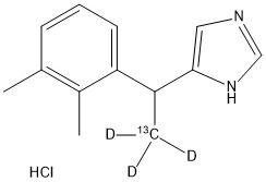 Medetomidine-13C,d3 Hydrochloride